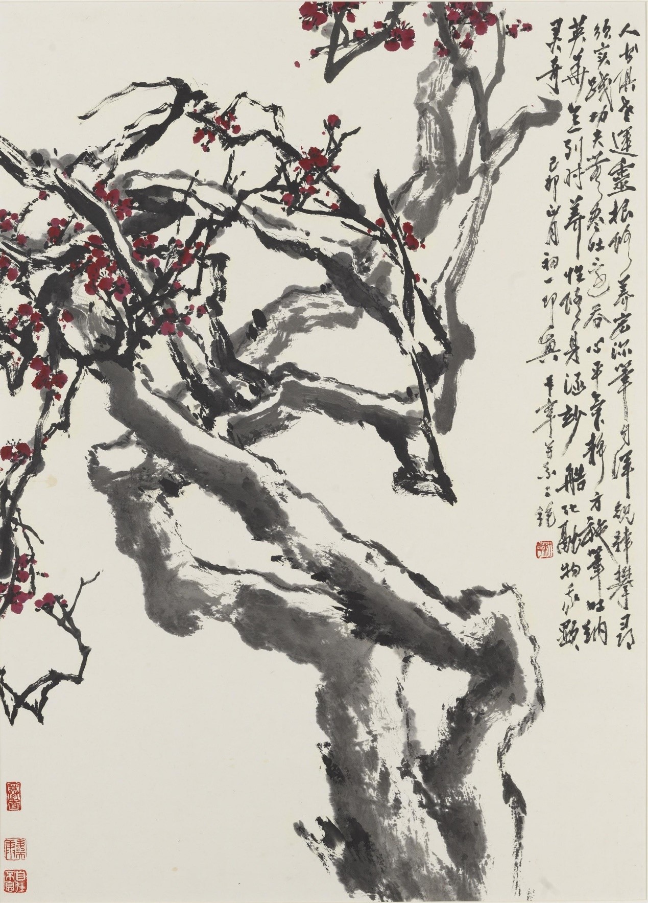 <h2>雪梅</h2><p>作者：于希宁（1913-2007）</p><p>创作年代：1999年</p><p>规格：95cm×68cm</p><p>品类：中国画</p>